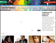 Tablet Screenshot of losethedrama.org